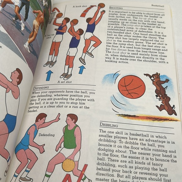 4/$20 Vintage Walt Disney's Sports Encyclopedia Sport Goofy Paperback Book - Picture 8 of 15